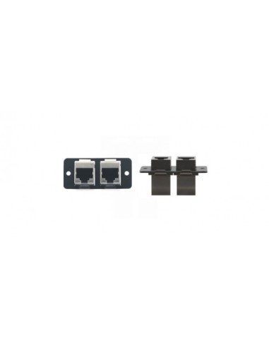 Kramer Electronics W4545(B) placa de pared y cubierta de interruptor Negro