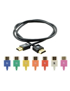 KRAMER CABLE HDMI FLEXIBLE ALTA VELOCIDAD CON ETHERNET ULTRA PLANO COLOR NEGRO (C-HM/HM/PICO/BK-10)