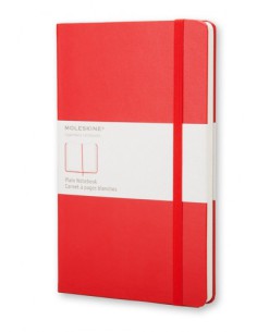 LIBRETA CLASICA TAPA DURA ROJA P (9X14CM) LISA MOLESKINE QP012R