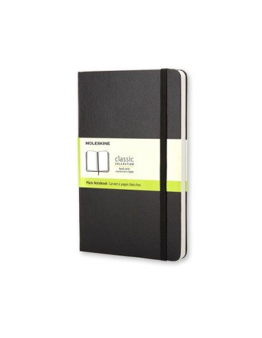 LIBRETA CLASICA TAPA DURA NEGRA P (9X14CM) LISA MOLESKINE QP012