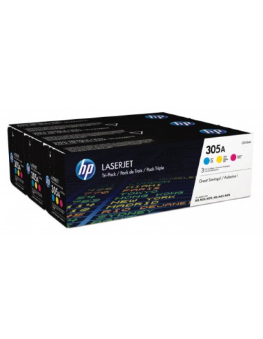 HP 305A TONER HP305A TRICOLOR (CF370AM)