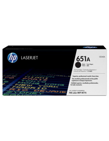 HP 651A TONER HP651A NEGRO (CE340A)