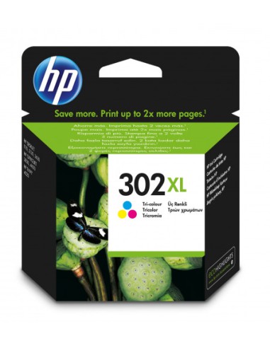 HP 302XL CARTUCHO DE TINTA TRICOLOR HP302XL (F6U67AE)