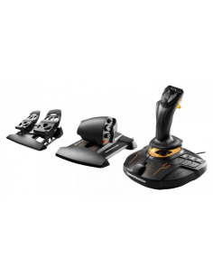 Thrustmaster T.16000M FCS Flight Pack Palanca de mando Mac,PC Analógico/Digital USB Negro