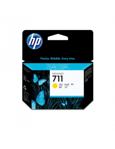 HP 711 CARTUCHO DE TINTA HP711 AMARILLO (CZ132A)