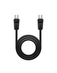 NANOCABLE CABLE ANTENA TV 75 OHM, M-H, 1.8 M (10.26.0202)