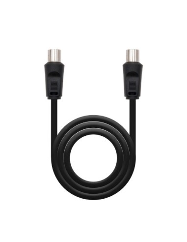 NANOCABLE CABLE ANTENA TV 75 OHM, M-H, 1.8 M (10.26.0202)