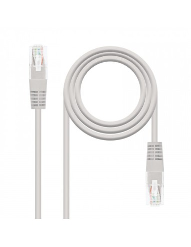 Nanocable 10.20.1310 cable de red Gris 10 m Cat6 U/UTP (UTP)