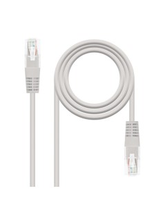 NANOCABLE CABLE RED LATIGUILLO RJ45 LSZH CAT.6 UTP AWG24, 0.5 M (10.20.1300)