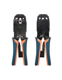 Nanocable 10.31.0102 crimpadora Herramienta para prensar Negro, Naranja