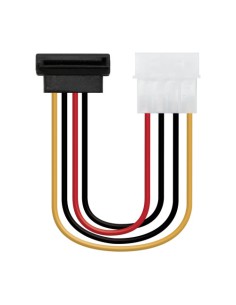 Nanocable CABLE SATA ALIMENTACION ACODADO 5.25"(MOLEX 4PIN)/M-SATA/H 16 CM OEM
