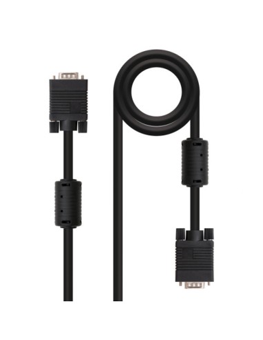 NANOCABLE SVGA CON FERRITA, HDB15/M-HDB15/M, 6.0 M (10.15.0106)