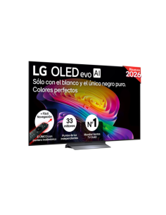 TV LG OLED 65" OLED65C66LB UHD 4K SMART WIFI WEBOS 26 IA 120HZ 4XHDMI 2XUSB ANTIRREFLEJOS PRO 98.9% MANDO ÚNICO