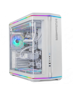 NOX Hummer Semitorre ATX cristal curvo ARGB Blnc