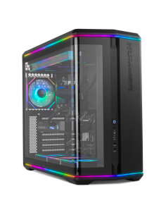 NOX Hummer Semitorre ATX cristal curvo ARGB Ngr