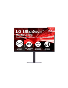 MONITOR LG, 32", 32G600A-B, 81,3 CM, 2560 X 1440 PIXELES, QUAD HD, LCD, 1 MS, NEGRO