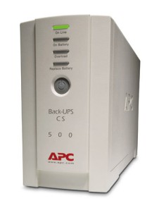 APC Back-UPS sistema de alimentación ininterrumpida (UPS) En espera (Fuera de línea) o Standby (Offline) 0,5 kVA 300 W 4 salidas