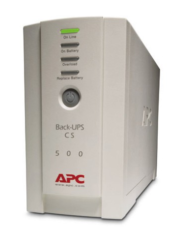 APC Back-UPS sistema de alimentación ininterrumpida (UPS) En espera (Fuera de línea) o Standby (Offline) 0,5 kVA 300 W 4 salidas