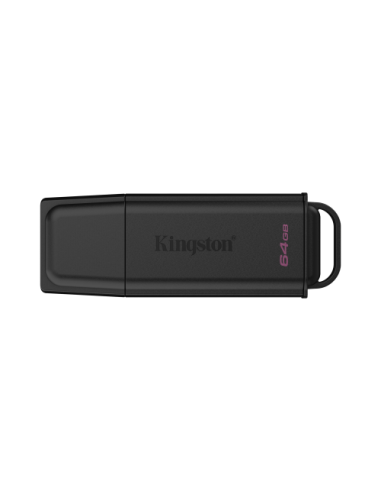 Kingston Technology DataTraveler 64GB Portátil USB 3.2 Gen 1 Exodia Negro