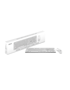 TECLADO + RATON MSI FORGE K210 W COMBO WHITE ES
