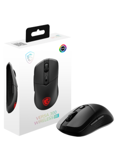 RATON MSI VERSA 300 WIRELESS 8K (NEGRO)