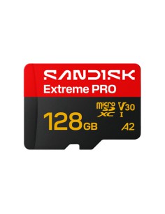 SANDISK EXTREME PRO MICROSD UHS-I 128GB MICROSD 250MB/S(R) / 120MB/S(W)