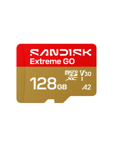 SANDISK EXTREME GO MICROSD UHS-I 128GB MICROSD 240MB/S(R) / 120MB/S(W)