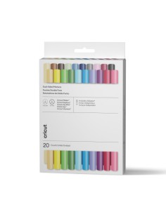 CRICUT ROTULADORES DE DOBLE PUNTA , SET ULTIMATE (20 UDS.) + ADAPTADOR