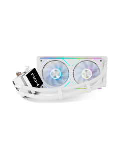 NOX Hummer M-240 LCD|Kit RL Magnético ARGB Blanco