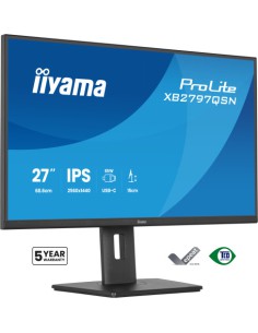 MONITOR IIYAMA, 27", IPS, 4-SIDE SLIM BEZEL 2560X1440 75HZ