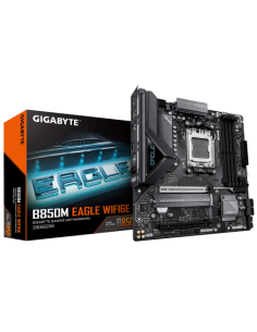 GIGABYTE B850M EAGLE WIFI6E Placa Base - Procesadores AMD Ryzen Serie 9000, VRM digital de 8+2+2 fases, hasta 8200MHz DDR5 (OC),