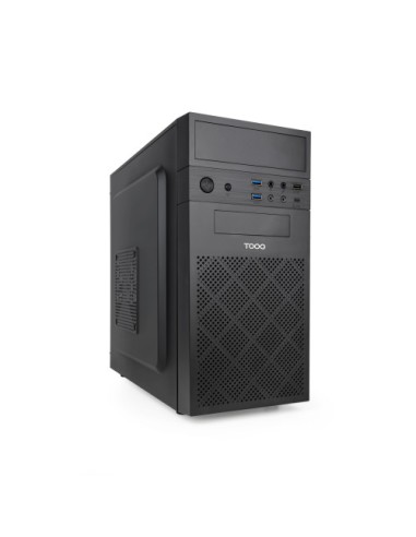 TooQ Caja Minitorre Micro-ATX “ISOBOX ULTRA”, Negra
