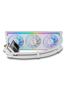 NOX Hummer M-360 LCD|Kit RL Magnético ARGB Blanco