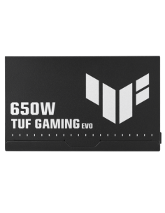 FUENTE ALIMENTACION ASUS TUF-GAMING-650B-EVO,PSU,650W,80PLUS BRONZE (BLACK)