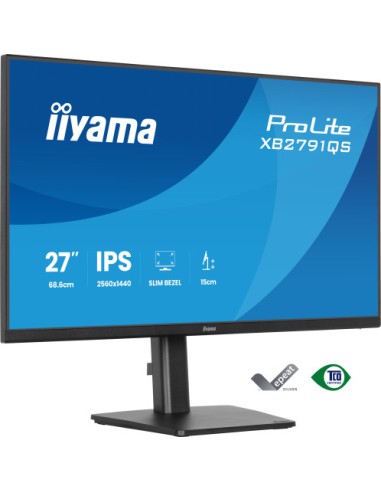 MONITOR IIYAMA 27" IPS, 4-SIDE SLIM BEZEL 2560X1440 75HZ