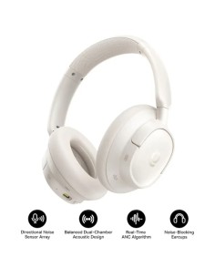 OS-BASEUS BASS BH1 NC WIRELESS NOISE CANCELLING HEADPHONES STARLIGHT OFF-WHITE