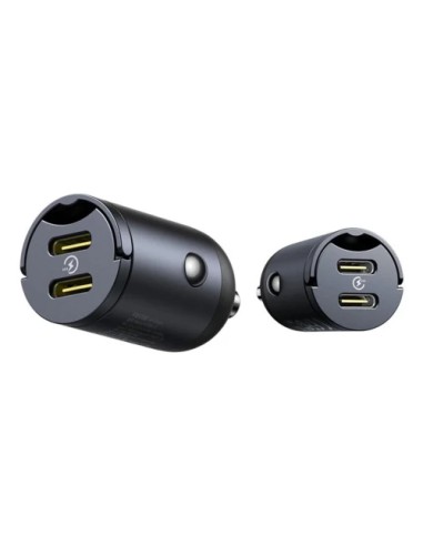 BASEUS TINY STAR MINI CAR CHARGER 2C 30W COSMIC BLACK