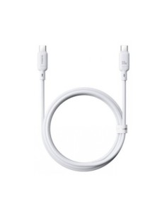OS-BASEUS SILKY FAST CHARGING DATA CABLE USB-A TO USB-C 3A 1M MOON WHITE