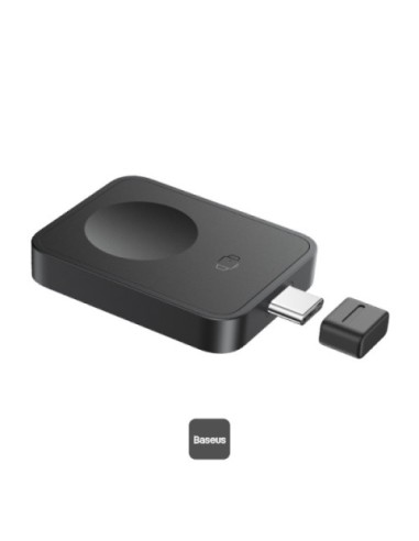 OS-BASEUS MAGPRO MAGNETIC WIRELESS CHARGER FOR E-WATCH 2.5W COSMIC BLACK
