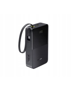 OS-BASEUS ENERFILL FC51 BIPOW2 PRO DIGITAL DISPLAY POWER BANK WITH BUILT-IN CABLE 20000MAH 22.5W COSMIC BLACK