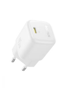 OS-BASEUS PICOGO GAN FAST CHARGER 1C 45W EU MOON WHITE