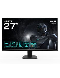 MONITOR GIGABYTE 27" GS27FC2,CURVO,VA 1500R,1920X1080 (FHD),0.31PP,3000:1,1MS,240HZ,2HDMI+1DP