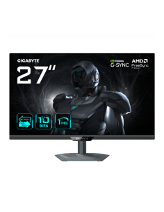 MONITOR GIGABYTE 27" G27UP,SS IPS,3840X2160,0.155PP,1000:1,1MS,160HZ,2HDMI+1DP+USB2.0+1USB TYPE C,AJUSTE ALTURA