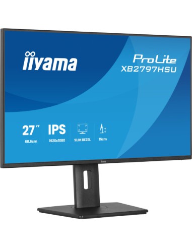 MONITOR IIYAMA PANTALLA PARA PC 68,6 CM (27") 1920 X 1080 PIXELES FULL HD LED PANEL IPS AJUSTABLE EN ALTURA HDMI DISPLAYPORT USB