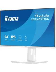 MONITOR IIYAMA PANTALLA PARA PC 60,5 CM (23,8") 1920 X 1080 PIXELES FULL HD LED PANEL IPS COLOR BLANCO AJUSTABLE HDMI DISPLAYPOR
