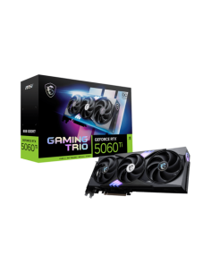 VGA MSI RTX 5060 TI 8G GAMING TRIO OC,NV,RTX5060TI,8GB,GDDR7,128BIT,1HDMI+3DP,TWIN FROZR 4 (3 VENTILADORES)