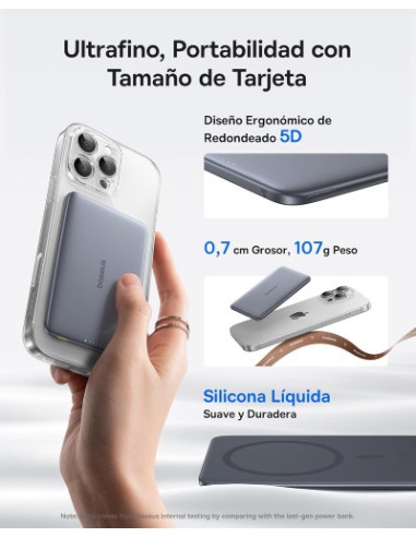 BASEUS PICOGO AM41 ULTRA-SLIM MAGNETIC POWER BANK 5000MAH 20W