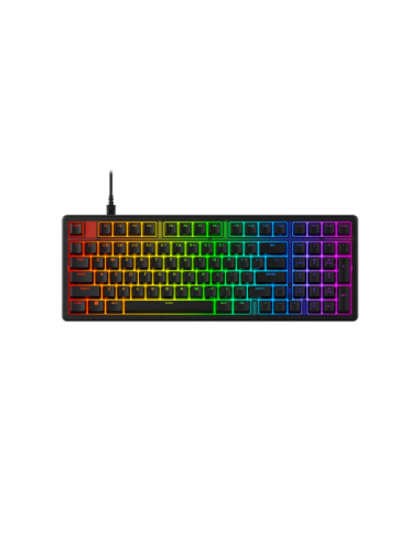 HyperX Origins 2 1800 teclado Juego USB Negro
