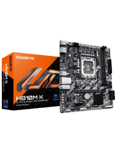PLACA GIGABYTE H810M K,INTEL,1851,H810,2DDR5,128GB,HDMI+DP,4SATA6+1M.2,GBLAN,3USB3.2,MATX