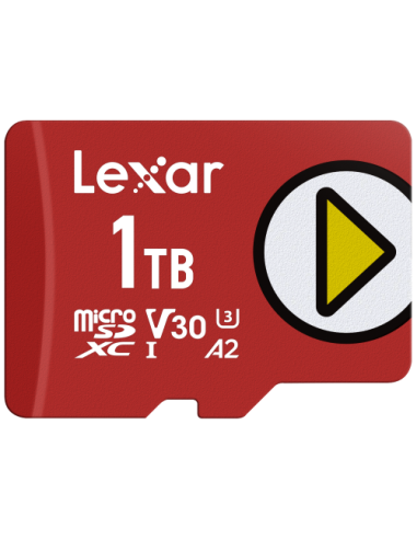Lexar LMSPLAY001T-BNSNG memoria flash 1 TB MicroSDXC UHS-I Clase 10